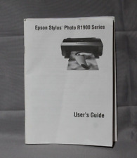 Used, Epson Stylus Photo Printer R1900 Series User Guide for sale  Shipping to South Africa