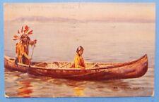 Postcard native american for sale  Portage