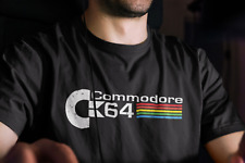 Camiseta unisex para juegos de computadora retro en dificultades Commodore 64 segunda mano  Embacar hacia Argentina