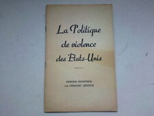Politique violence etats d'occasion  Saint-Pierre-le-Moûtier