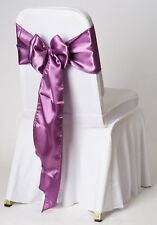 Mauve satin chairs for sale  Shipping to Ireland