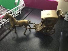 Vintage brass horse for sale  COLCHESTER