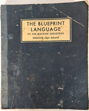 The Blueprint Language Vintage 1958 Spencer Grant Machine Industries, usado comprar usado  Enviando para Brazil