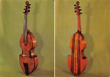 Cartão postal antigo 6x4 Jeremias Wurffel viola violino cordas instrumentos musicais J7 comprar usado  Enviando para Brazil