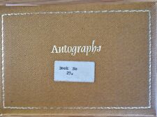 Autograph book. film for sale  CARDIFF