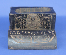 Caja Rey Tut Única Antiguo Egipto con Isis y símbolos de palabras jeroglíficas, usado segunda mano  Embacar hacia Argentina