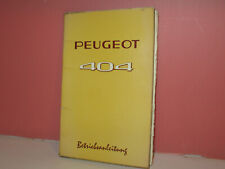 Peugeot 404 entretien d'occasion  Châteauroux