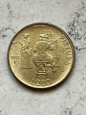 Moneta 200 lire usato  Biella