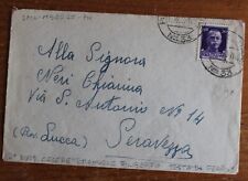1940 lettera p.m.33 usato  Bagnacavallo