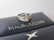 Bague Mauboussin Chance of Love n°3 Diamants 0,3 carats T.57 / Mauboussin ring d'occasion  Clermont-Ferrand-