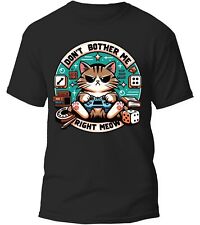 Camiseta unissex Don’t Bother Me Right Meow videogames amante amantes de gatos comprar usado  Enviando para Brazil