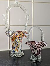 Two vintage murano for sale  LOUGHBOROUGH