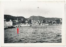Photo Kriegsnavy U 294 in front of the submarine bunker Bruno in Bergen Laksevag Norway for sale  Shipping to South Africa