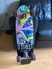 Vintage D Street Longboard Skateboard for sale  Shipping to South Africa