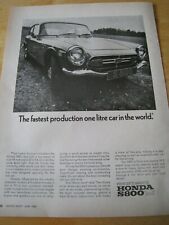 Honda s800 real for sale  BRISTOL