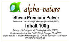 100g reines stevia gebraucht kaufen  Schmölln