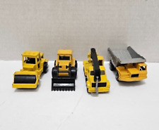 Majorette Lot of 4 Vintage Collection of construction dump roller front loader for sale  Shipping to South Africa