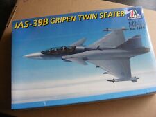 Italeri 1/72 Scale SAAB JA-39B Gripen Fighter Sweden Two Seater for sale  Shipping to South Africa