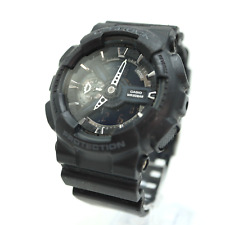Relógio masculino Casio G-Shock GA-110 preto prata 5146 200M pulseira preta com nova bateria comprar usado  Enviando para Brazil