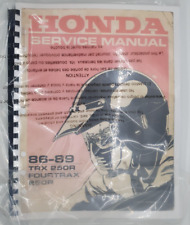 OEM HONDA 1986-86 TRX250R OFICINA DE REPARO MANUAL PENTE ENCADERNADO, usado comprar usado  Enviando para Brazil