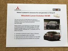 Ralliart mitsubishi lancer for sale  BRISTOL