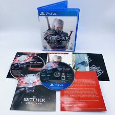 The Witcher 3 Wild Hunt (2015, Sony PS4) com CD de Trilha Sonora, Mapa, Manual, Inserções comprar usado  Enviando para Brazil