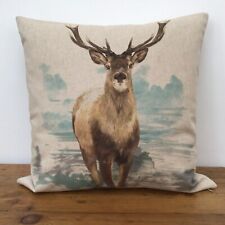 Highland stag cushion for sale  HULL