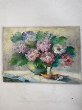 quadri dipinti con fiori usato  Frattaminore