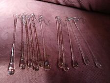 Clear glass icicle for sale  BURNTWOOD