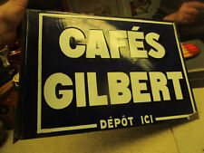 Cafés gilbert plaque d'occasion  Obernai