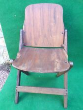 Chaise pliante bois US WW2 original wood folding chair camp small medic comprar usado  Enviando para Brazil