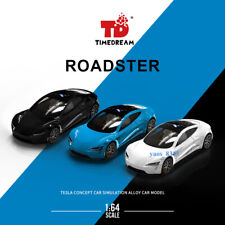Carro de liga leve TM 1/64 TESLA Roadster modelo 3 Dream Series comprar usado  Enviando para Brazil
