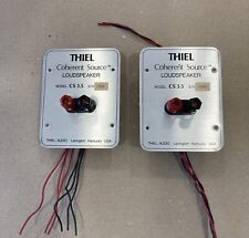 thiel coherent source loudspeaker cs 3.5 speaker terminal plate lot of 2 for sale  Shipping to South Africa