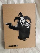 Banksy dismaland karton d'occasion  Expédié en Belgium