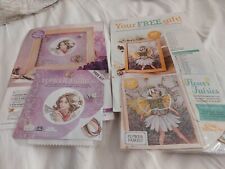 Lots.  Flower Fairies  Cross stitch Cover kits with mounts for sale  BEXHILL-ON-SEA