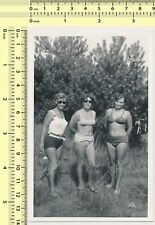 Três biquíni feminino tons, moda praia roupa de banho feminina foto original vintage comprar usado  Enviando para Brazil