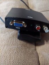 Conversor de áudio HDMI para VGA + R/L com adaptador DC comprar usado  Enviando para Brazil