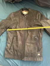Diesel leather jacket for sale  SHEFFIELD