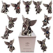Pewter fairy birthstone for sale  Shipping to Ireland