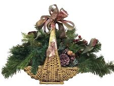 Christmas basket centerpiece for sale  Novi