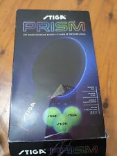 Raquete de pingue-pongue Stigma Prism LED mudança de cor com 3 bolas brilhantes no escuro NOVA comprar usado  Enviando para Brazil