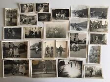 Usado, Lote 24 Antigua Foto De Bicicleta Animada Retratos 1940-1950 segunda mano  Embacar hacia Argentina