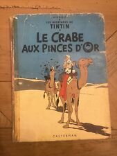 Aventures tintin crabe d'occasion  Soisy-sous-Montmorency