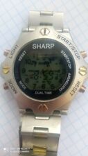 Relógio cronógrafo masculino Sharp digital/analógico comprar usado  Enviando para Brazil