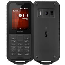 Teléfono celular resistente desbloqueado de fábrica-4G LTE Nokia 800 resistente WIFI KaiOS 2,4" NEGRO segunda mano  Embacar hacia Argentina