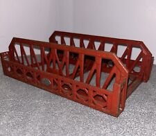 Lionel Train Trestle Bridge c/Walkway, Vintage, Vermelho, Metal comprar usado  Enviando para Brazil