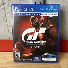 Usado, GRAN TURISMO SPORT VR Mode (Sony PlayStation 4) PS4 Probado segunda mano  Embacar hacia Mexico