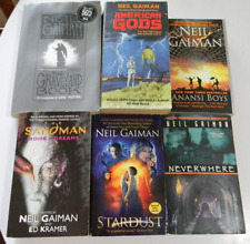 ATUALIZADO 6 Neil Gaiman PB Stardust Sandman Graveyard Neverwhere Gods Anansi G-LN comprar usado  Enviando para Brazil