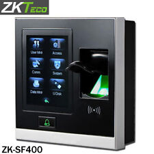 Sistema de control de acceso para puertas ZKTeco y asistencia de tiempo de huella digital TCP/IP SF400 segunda mano  Embacar hacia Mexico