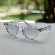 Óculos de sol masculino cinza feminino cinza claro lente degradê óculos de cristal Johnny Depp comprar usado  Enviando para Brazil